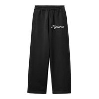 BLACK ESSENTIAL SWEATPANTS